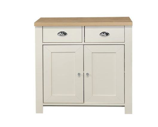 Harper 2 Door 2 Drawer Sideboard- Cream
