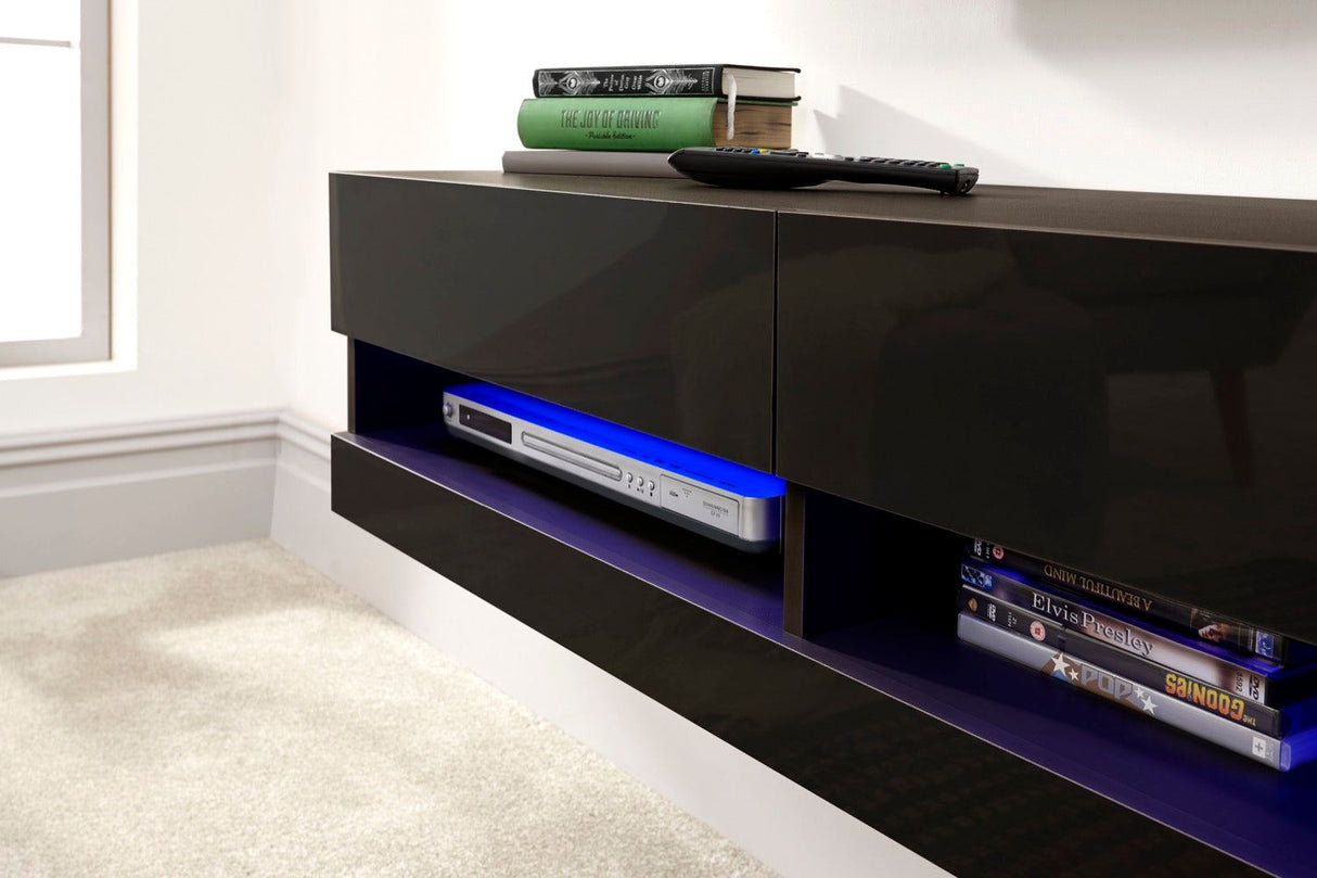 Graze LED 150cm Wall TV Unit