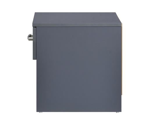 Highbury 1 Drawer Bedside - Dark Grey