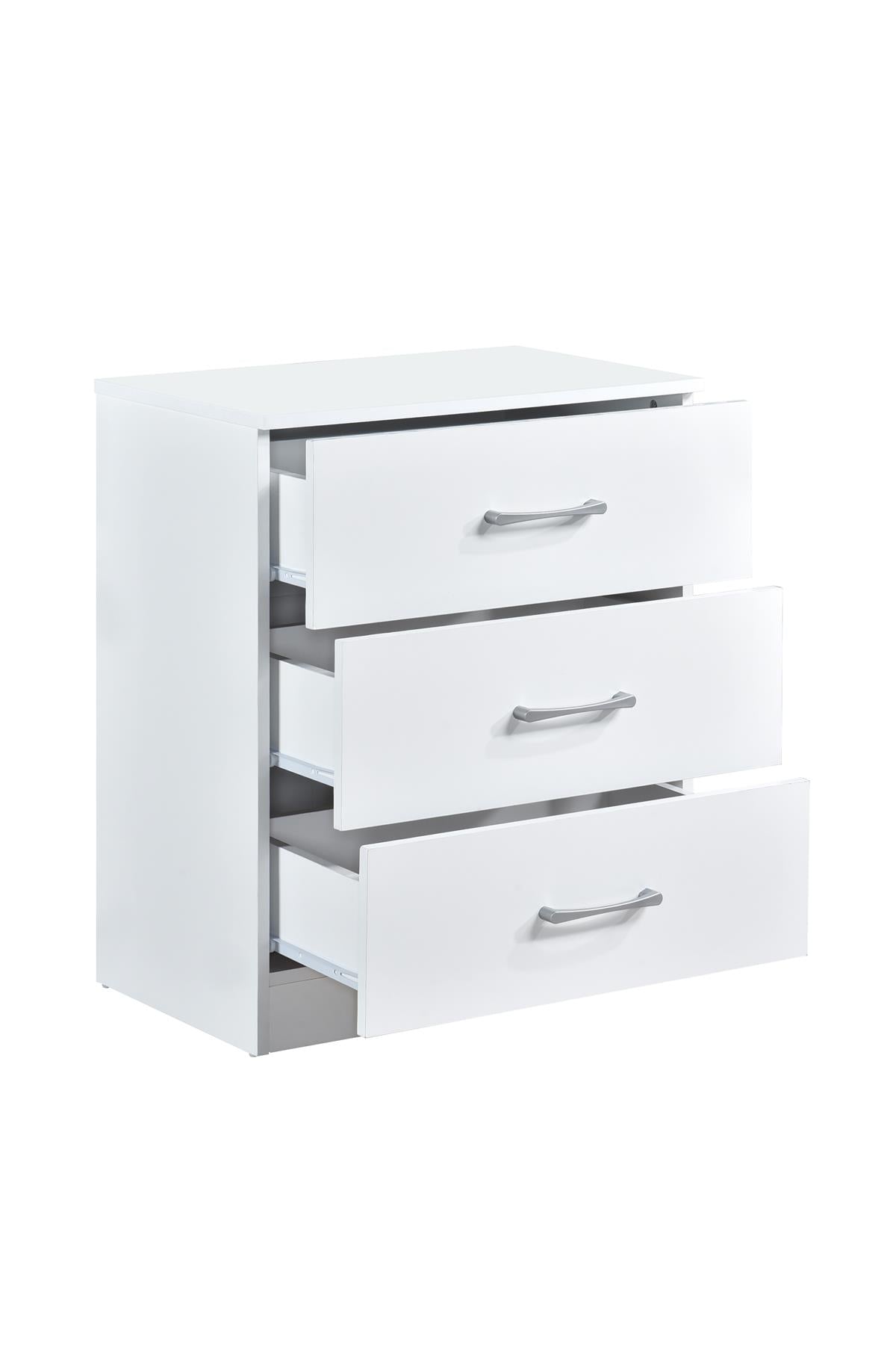 Highbury 3 Piece Bedroom Set - White