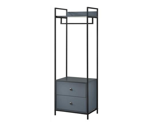 Alva Duo Bedroom Set - Dark Grey