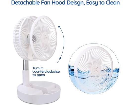 Adjustable Standing Pedestal Fan with Remote