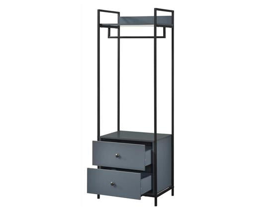 Alva Duo Bedroom Set - Dark Grey