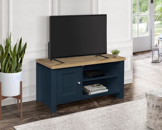 Harper Small TV Unit-Navy
