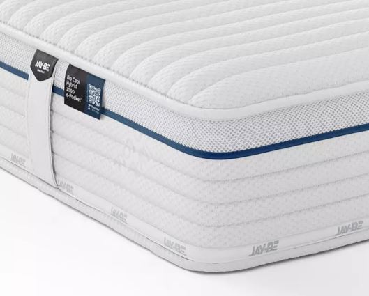 Jay-Be Bio Cool Hybrid 2000 e-Pocket Eco-Friendly Mattress - Double