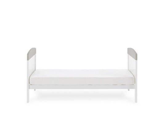 Grace Inspire Cot Bed & Under Drawer - Me & Mini Me Elephants Grey