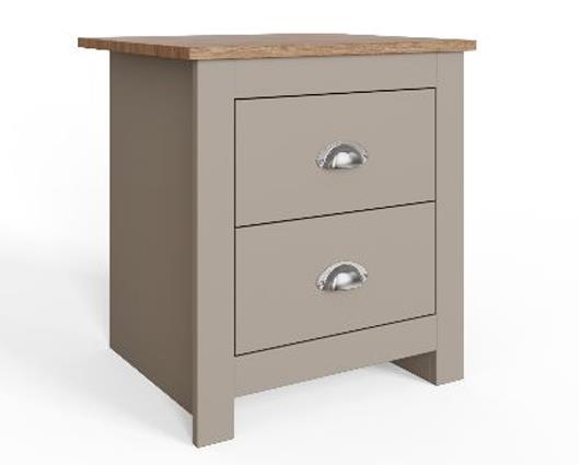 Lachlan 2 Drawer Bedside