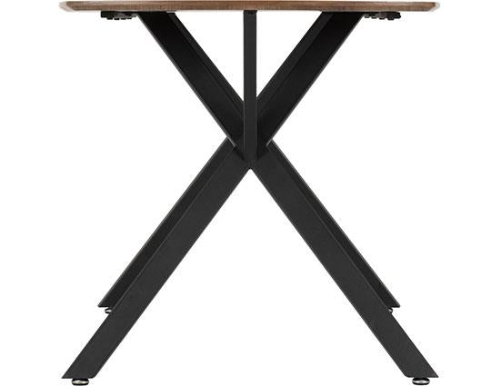 ATHENS RECTANGULAR DINING TABLE - MEDIUM OAK EFFECT