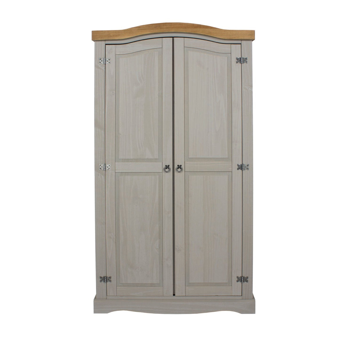 Corona Grey 2 Door Wardrobe
