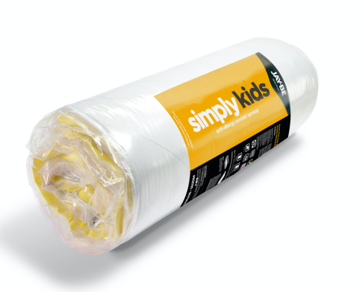 Jay-Be® Simply Kids® Anti-Allergy Foam Free e-Pocket® Sprung Mattress-Single