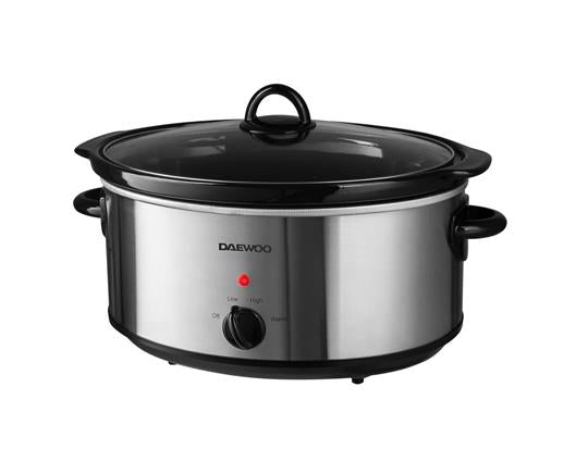 6.5L Slow Cooker Stainless Steel