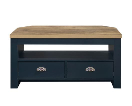 Harper Corner TV Unit-Navy