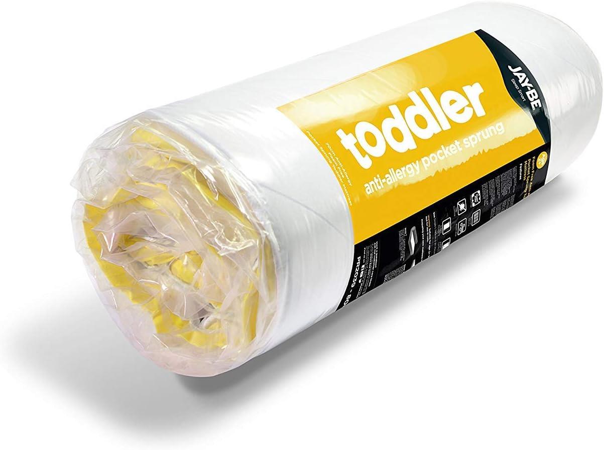 Jay-Be Toddler Anti-Allergy Foam Free Micro e-Pocket Sprung Mattress