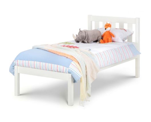 Luna Double Bed - Surf White