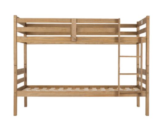 Pike Bunk Bed - Natural Wax
