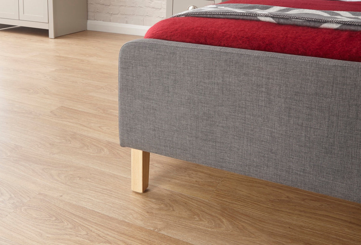 Ashbourne Bedstead Double Bed - Grey