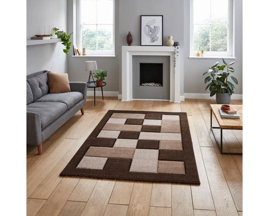 Brooke Brown/Beige - 60cm x 120cm