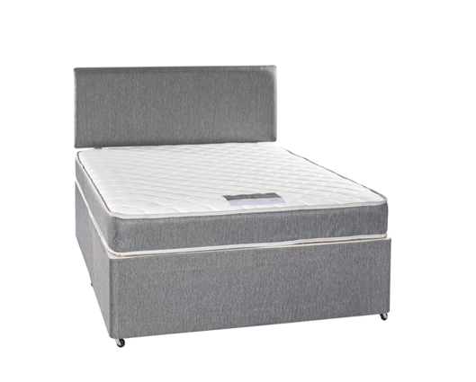 Sandringham Divan and Mattress Set + Headboard- Double