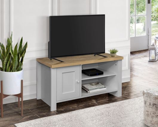 Harper Small TV Unit-Grey