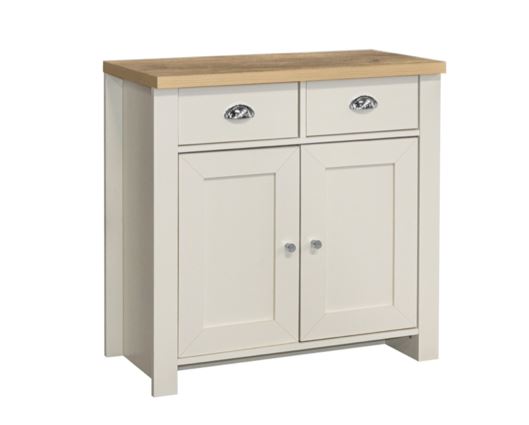 Harper 2 Door 2 Drawer Sideboard- Cream