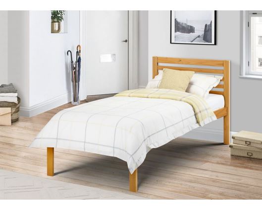 Slocum Single Bed - Antique Pine