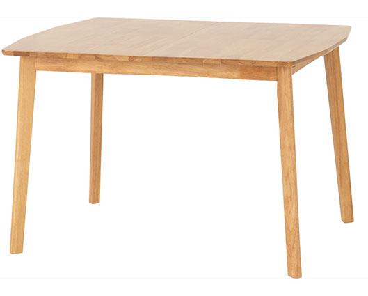 EMERY EXTENDING DINING SET (X6 CHAIRS) - NATURAL OAK EFFECT