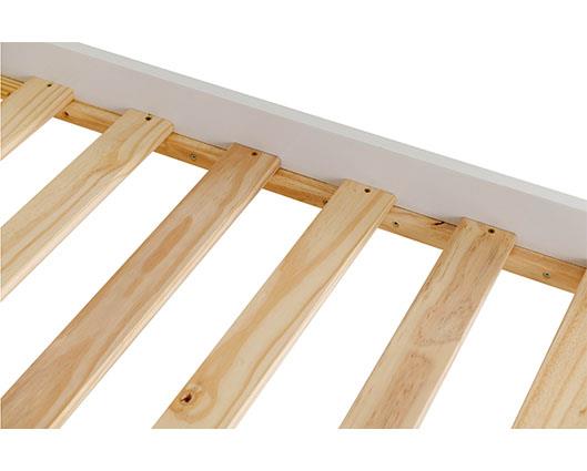 MONACO 4' LOW END BED - WHITE
