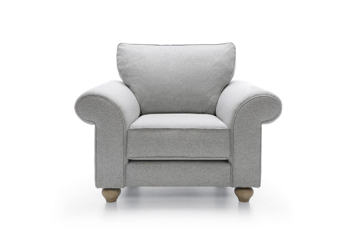 Iris Armchair - Light Grey