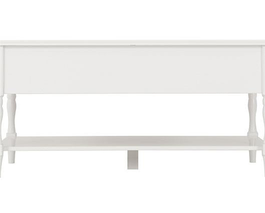 STRATFORD 2 DRAWER COFFEE TABLE - WHITE