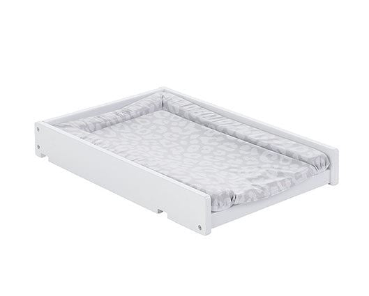 Stamford Space Saver Cot & Cot Top Changer - White