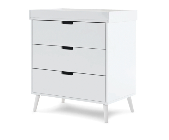 Maura 2 Piece Room Set - White with Acrylic