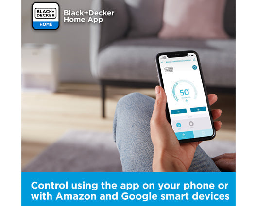 BLACK + DECKER Smart Dehumidifier & Air