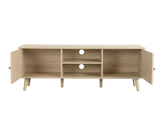 Herringford Large TV Unit - Oak