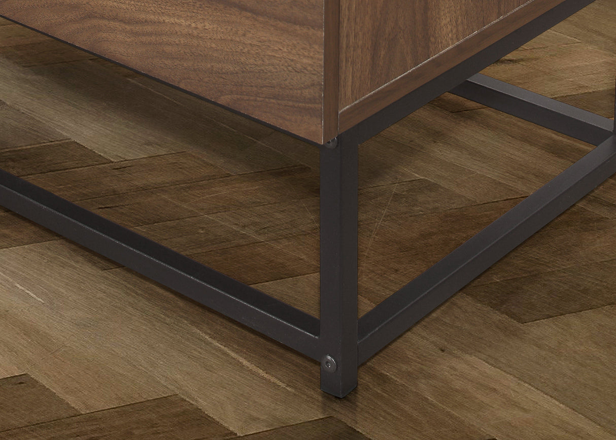 Hermione 1 Drawer Bedside - Walnut