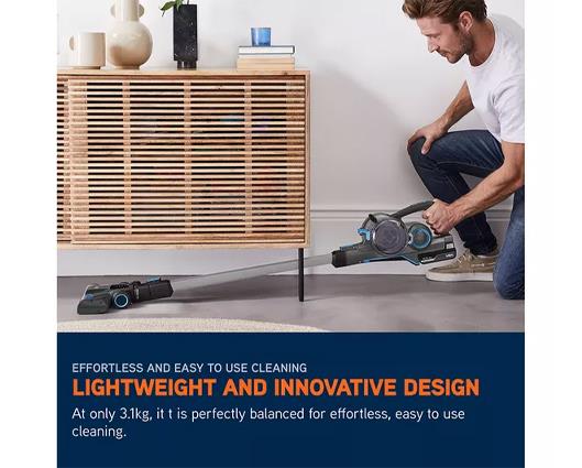 VAX Blade 4 Classic Plus Cordless Vacuum Cleaner - Graphite & Blue