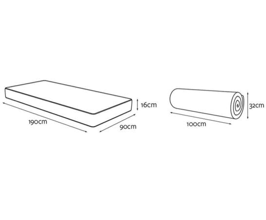 Jay-Be Bunk e-Sprung Eco-Friendly Children's Mattress