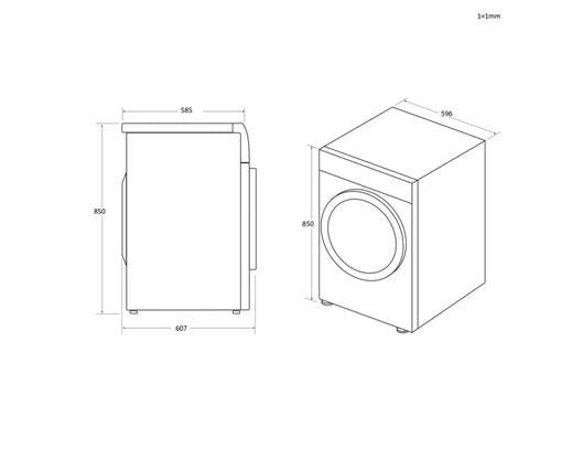 Candy CSOEC10TE 10kg Condenser Tumble Dryer