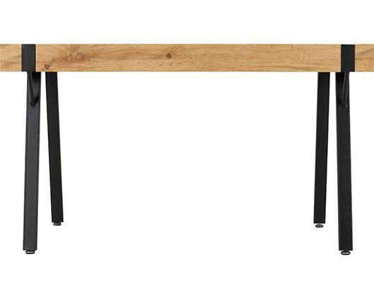 TREVISO DINING TABLE - LIGHT OAK EFFECT