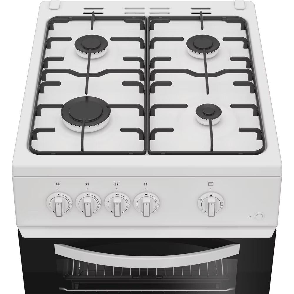 Indesit I5G1KMW Gas Single Cooker 50CM - 55L with Fast Boil