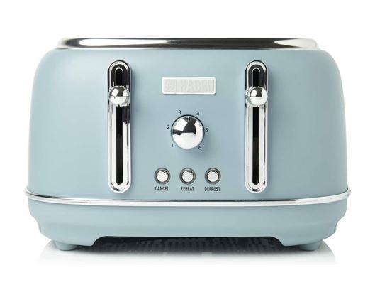 Haden Highclere 4 Slice Toaster Blue
