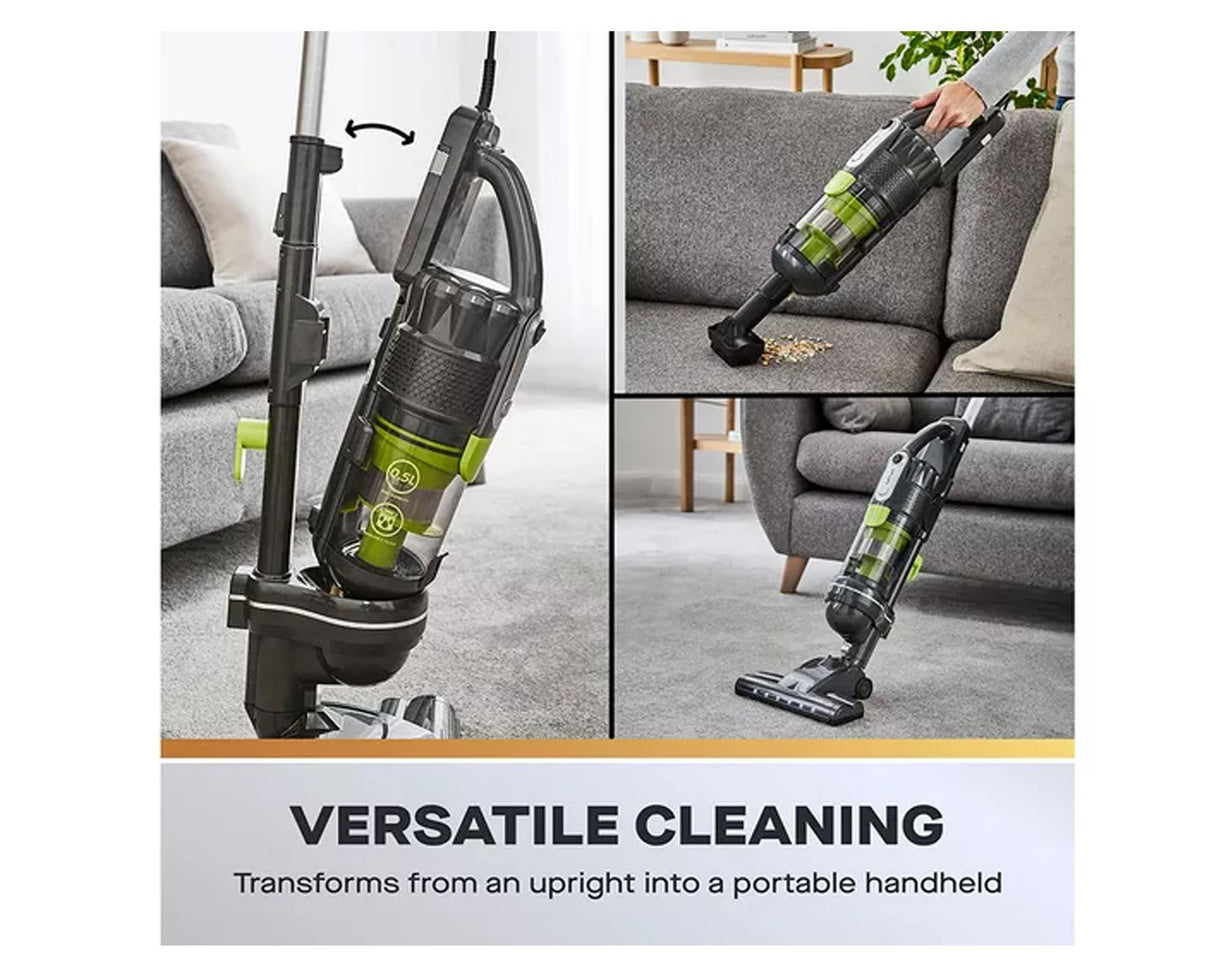 Daewoo 600W Tornado Up-Lift Upright Vacuum Cleaner