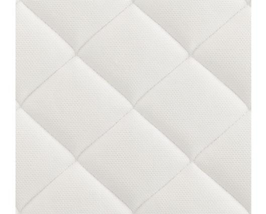 YASMIN 4'6" ROLL UP MATTRESS 18CM (BONNEL SPRING) - WHITE