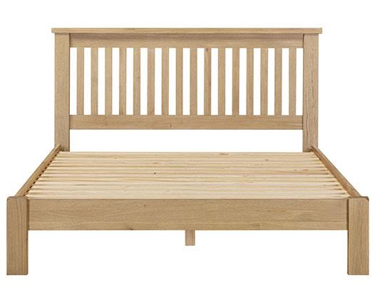 WINDSOR 5' LOW END BED - NATURAL OAK