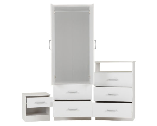 Portis Bedroom Set - White