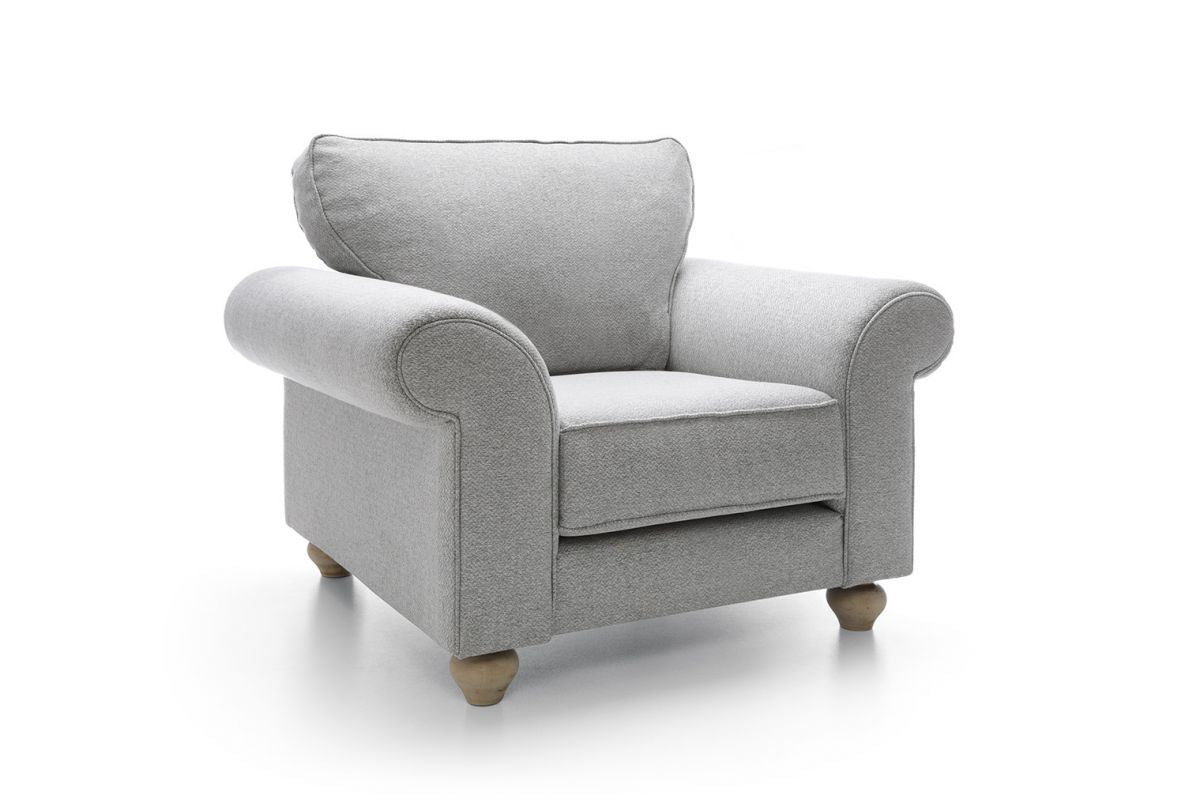 Iris Armchair - Light Grey