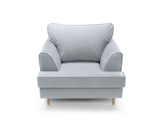 Hollie Armchair - Light Grey