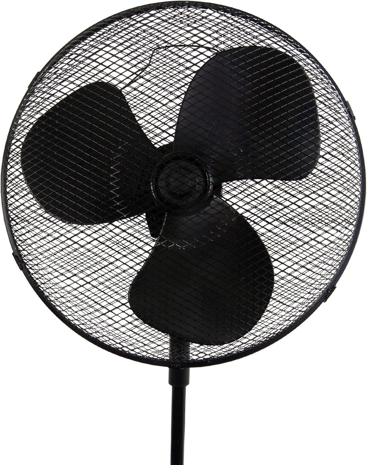 Igenix 16" Pedestal Fan Black