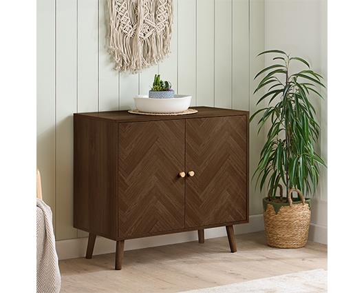 Herringford 2 Door Sideboard - Walnut