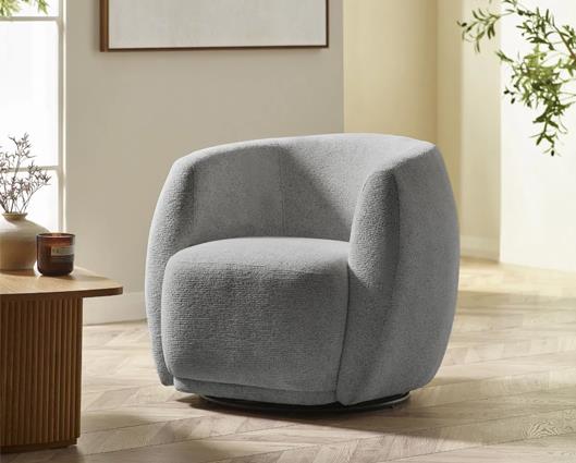 Bowline Swivel Chair Fossil