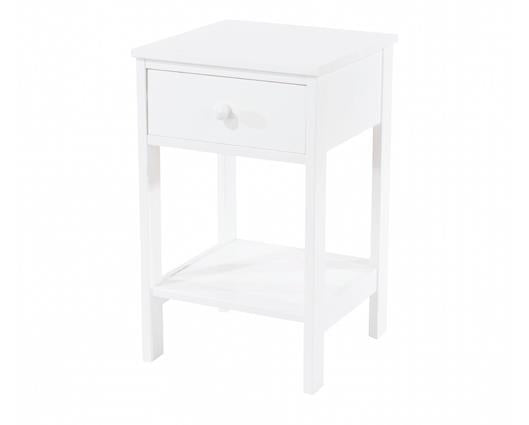 Essentials 1 Drawer Petite Bedside Cabinet